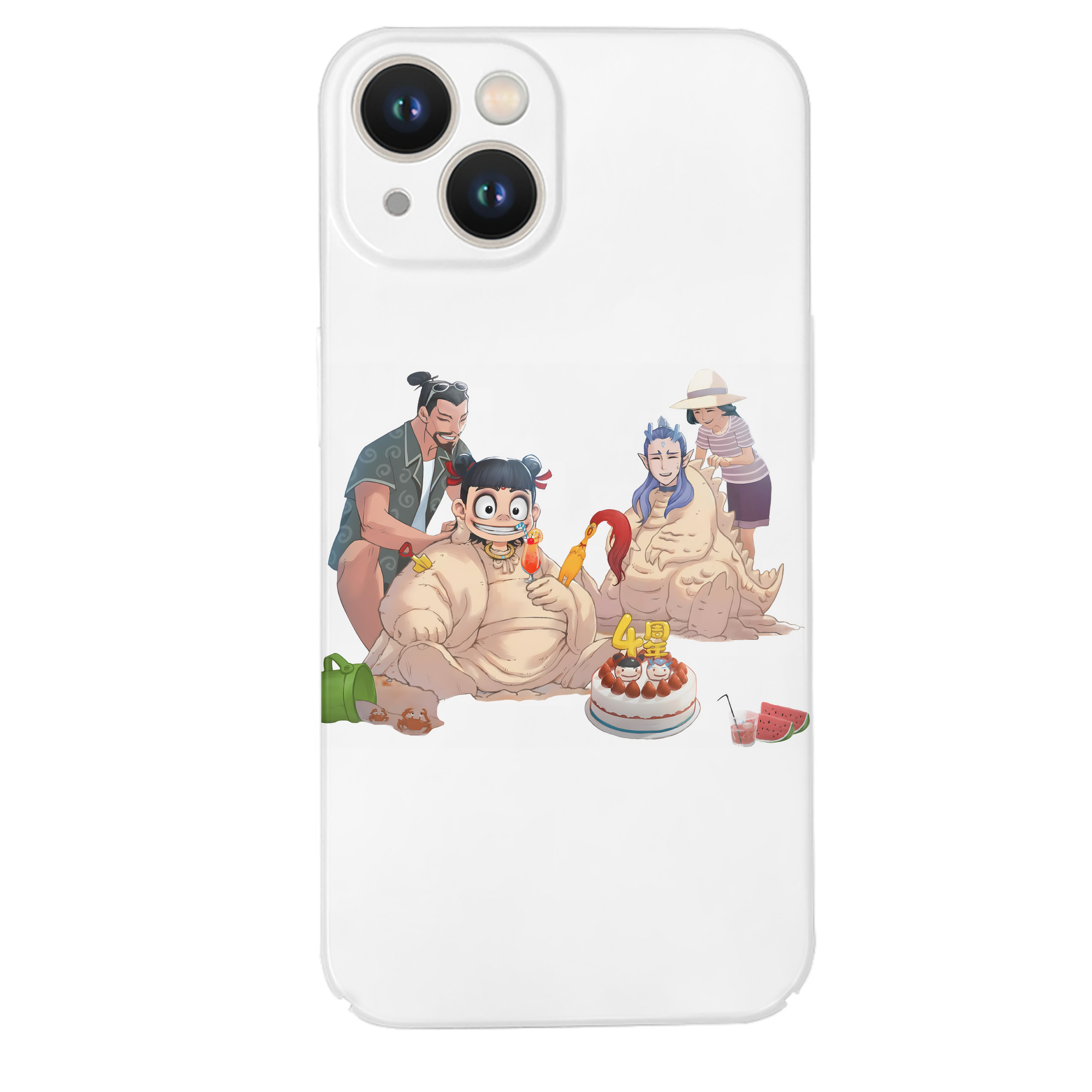 （画像用） Ne Zha 2 ナタ 魔童の大暴れ 【iPhone 14シリーズ対応】ハードケース